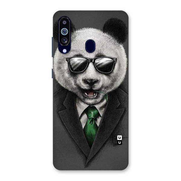 Bear Face Back Case for Galaxy A60