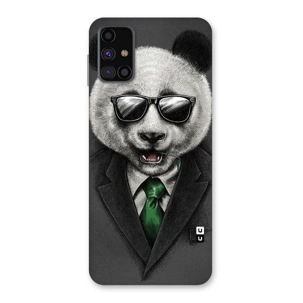 Bear Face Back Case for Galaxy M31s