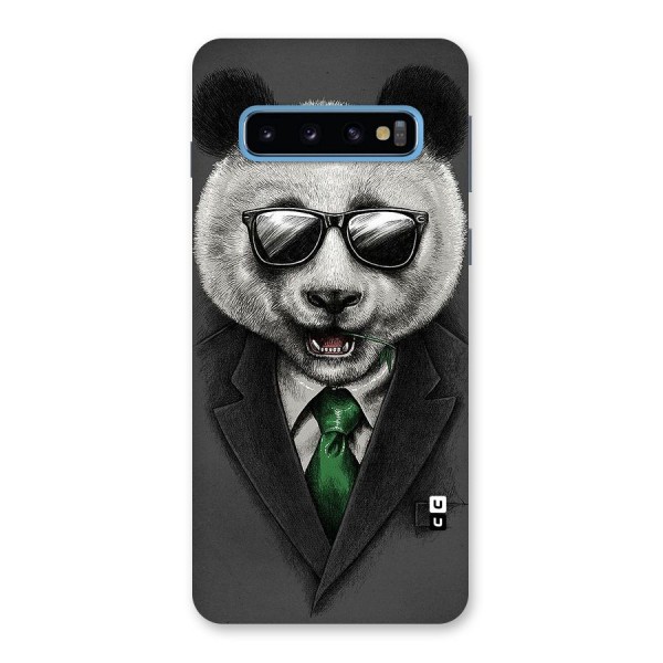 Bear Face Back Case for Galaxy S10