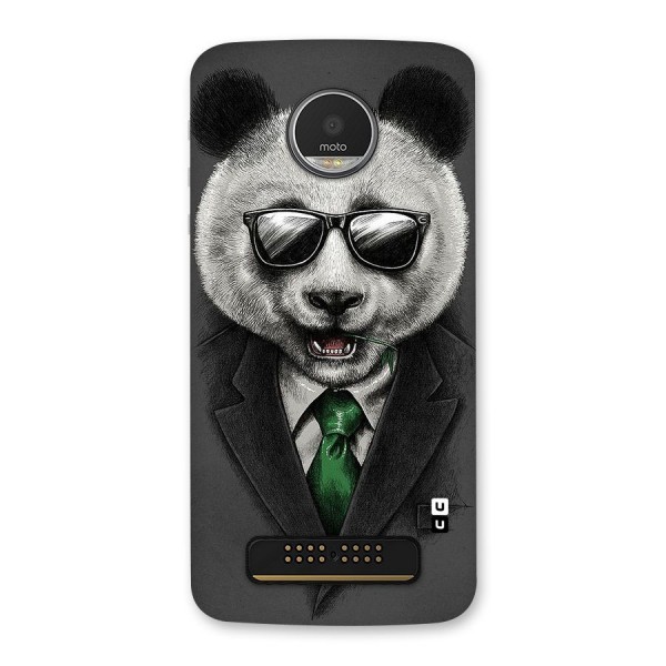 Bear Face Back Case for Moto Z Play