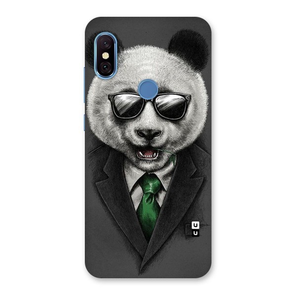 Bear Face Back Case for Redmi Note 6 Pro