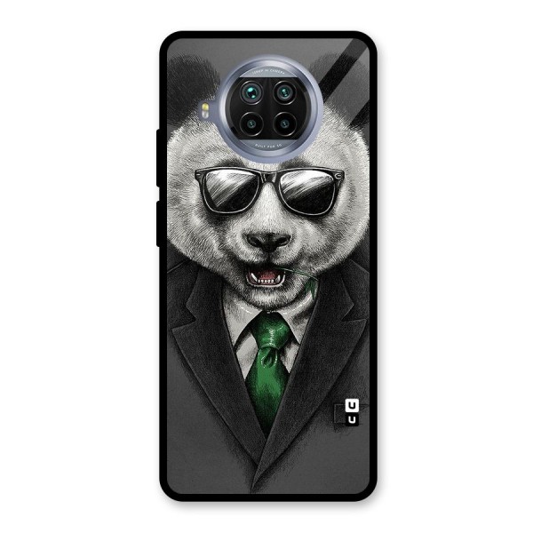 Bear Face Glass Back Case for Mi 10i