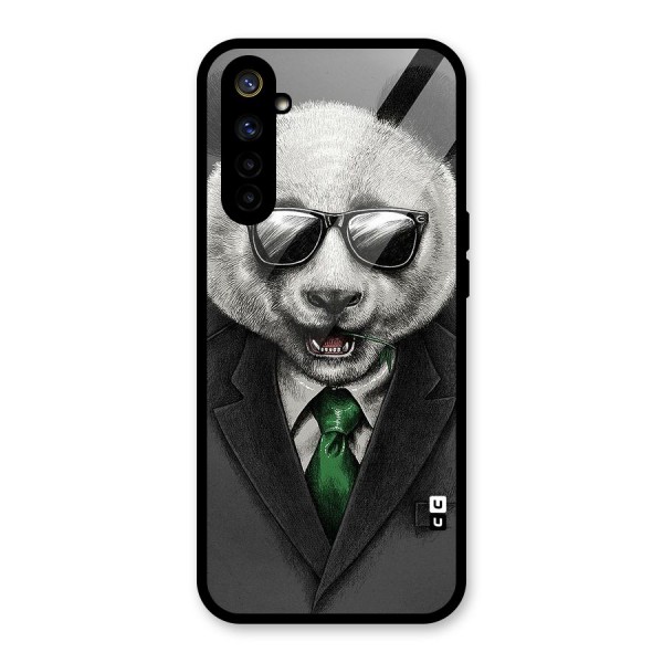 Bear Face Glass Back Case for Realme 6