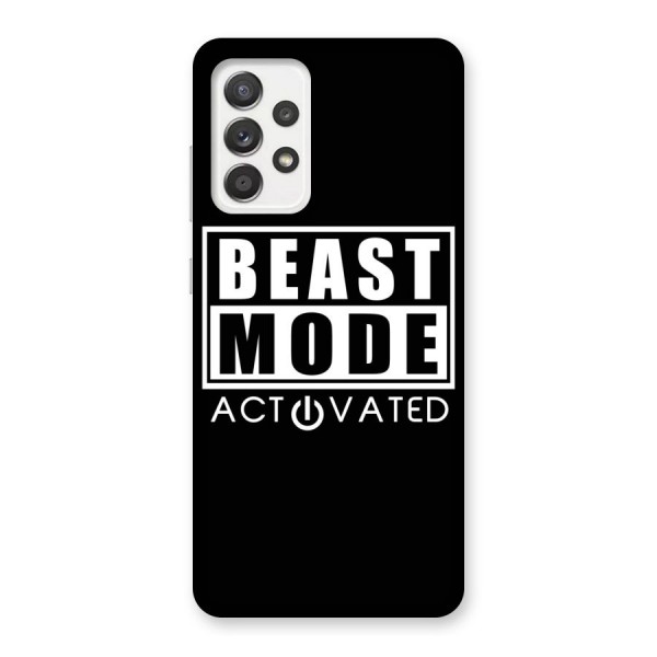 Beast Mode Activated Back Case for Galaxy A52