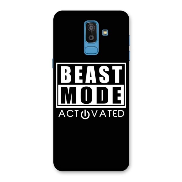 Beast Mode Activated Back Case for Galaxy J8