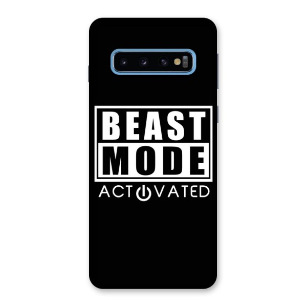 Beast Mode Activated Back Case for Galaxy S10