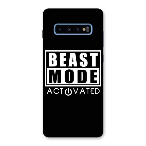 Beast Mode Activated Back Case for Galaxy S10 Plus