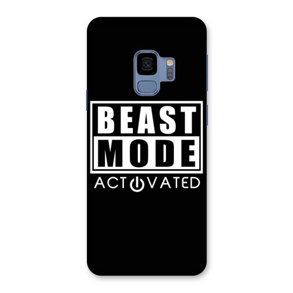 Beast Mode Activated Back Case for Galaxy S9