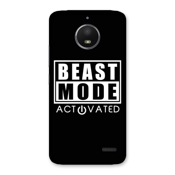 Beast Mode Activated Back Case for Moto E4