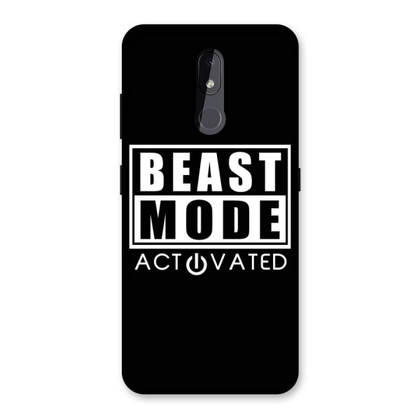 Beast Mode Activated Back Case for Nokia 3.2