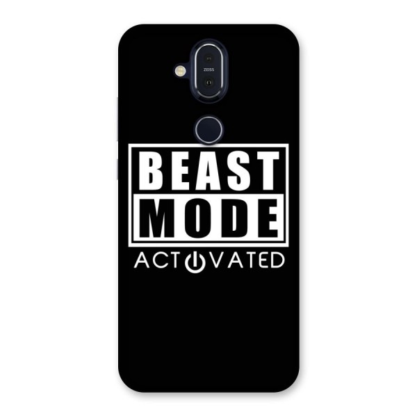 Beast Mode Activated Back Case for Nokia 8.1