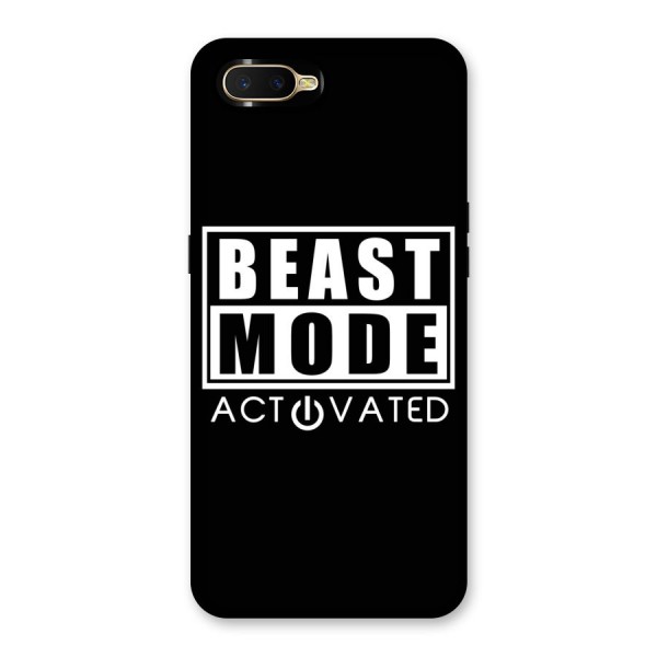 Beast Mode Activated Back Case for Oppo K1