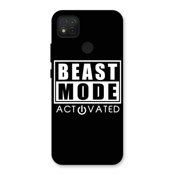 Beast Mode Activated Back Case for Redmi 9C