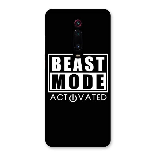 Beast Mode Activated Back Case for Redmi K20 Pro