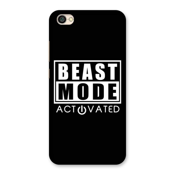 Beast Mode Activated Back Case for Redmi Y1 Lite