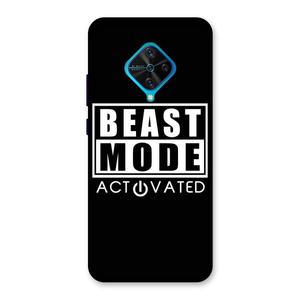 Beast Mode Activated Back Case for Vivo S1 Pro