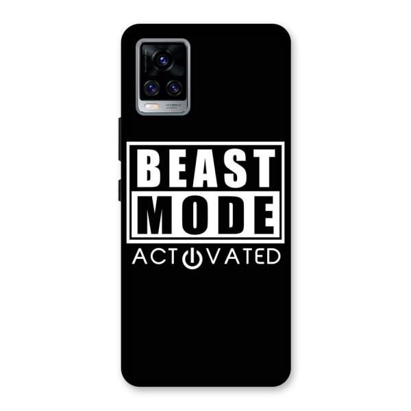 Beast Mode Activated Back Case for Vivo V20 Pro