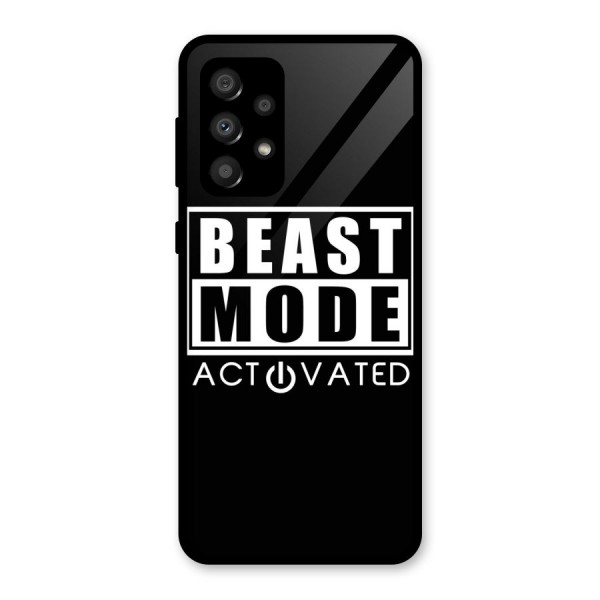 Beast Mode Activated Glass Back Case for Galaxy A32