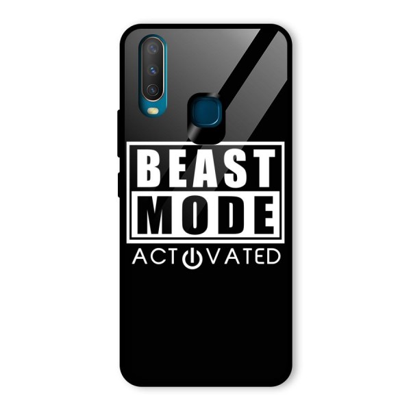 Beast Mode Activated Glass Back Case for Vivo Y12