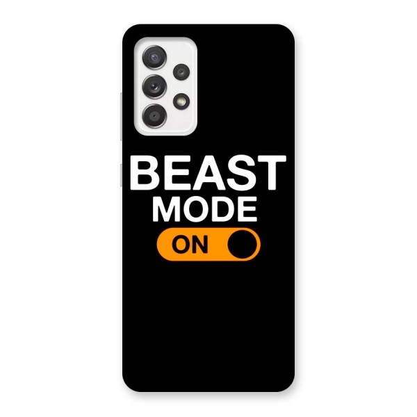 Beast Mode Switched On Back Case for Galaxy A52