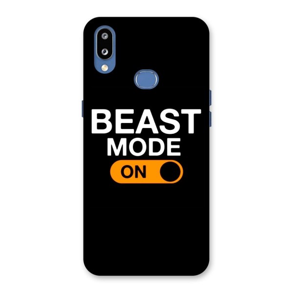 Beast Mode Switched On Back Case for Galaxy M01s