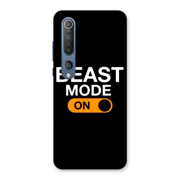 Beast Mode Switched On Back Case for Mi 10