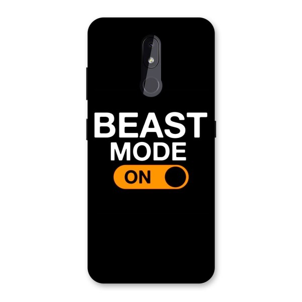 Beast Mode Switched On Back Case for Nokia 3.2