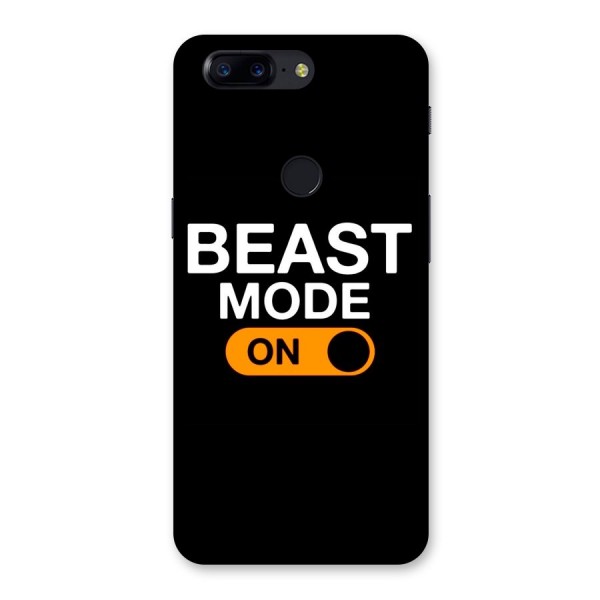 Beast Mode Switched On Back Case for OnePlus 5T