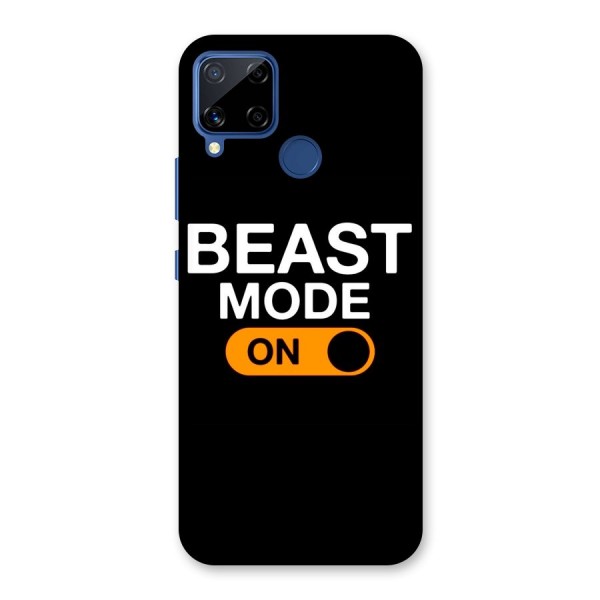 Beast Mode Switched On Back Case for Realme C12