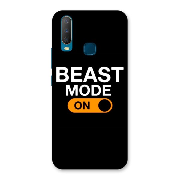 Beast Mode Switched On Back Case for Vivo U10