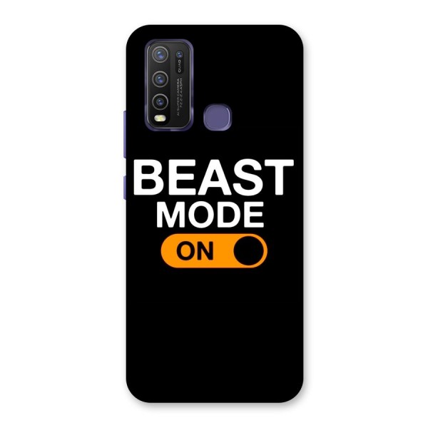 Beast Mode Switched On Back Case for Vivo Y30