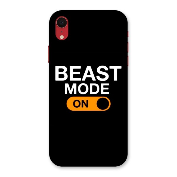 Beast Mode Switched On Back Case for iPhone XR