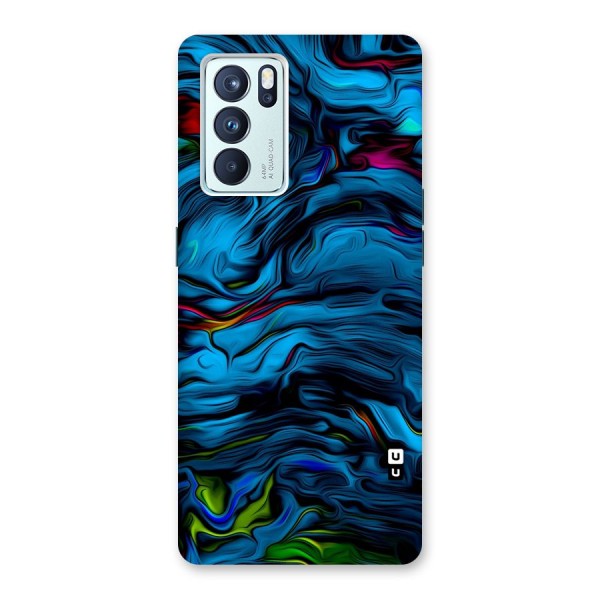 Beautiful Abstract Design Art Back Case for Oppo Reno6 Pro 5G