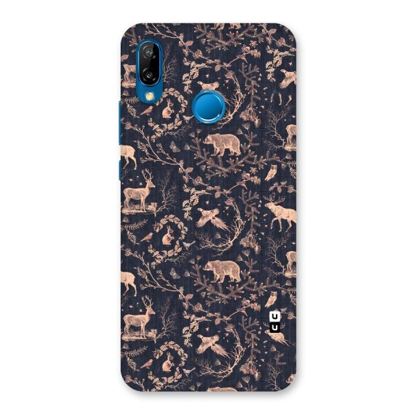 Beautiful Animal Design Back Case for Huawei P20 Lite