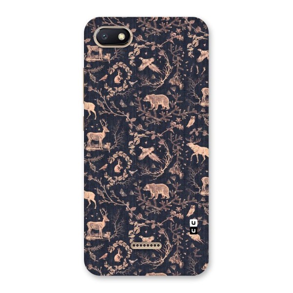 Beautiful Animal Design Back Case for Redmi 6A