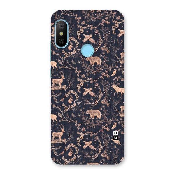 Beautiful Animal Design Back Case for Redmi 6 Pro