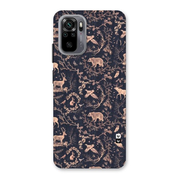 Beautiful Animal Design Back Case for Redmi Note 10