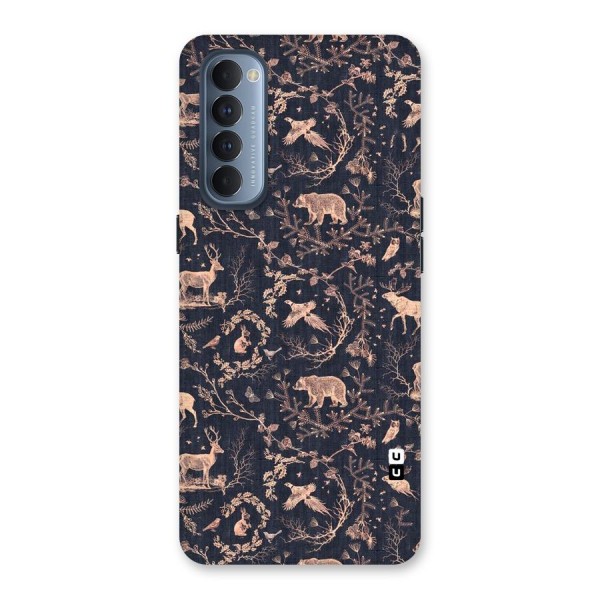 Beautiful Animal Design Back Case for Reno4 Pro