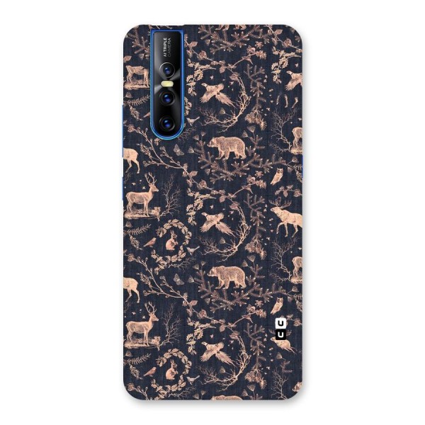 Beautiful Animal Design Back Case for Vivo V15 Pro