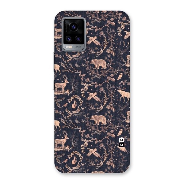 Beautiful Animal Design Back Case for Vivo V20