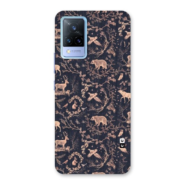 Beautiful Animal Design Back Case for Vivo V21 5G