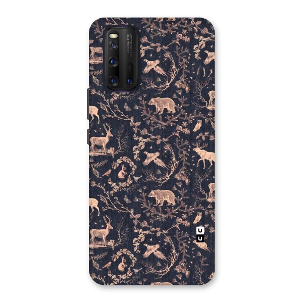 Beautiful Animal Design Back Case for Vivo iQOO 3