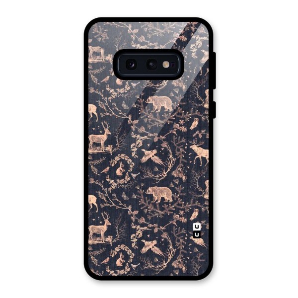 Beautiful Animal Design Glass Back Case for Galaxy S10e