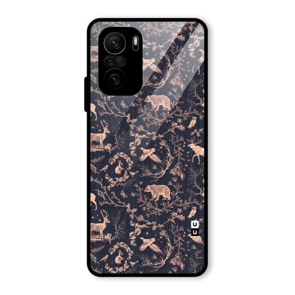 Beautiful Animal Design Glass Back Case for Mi 11x