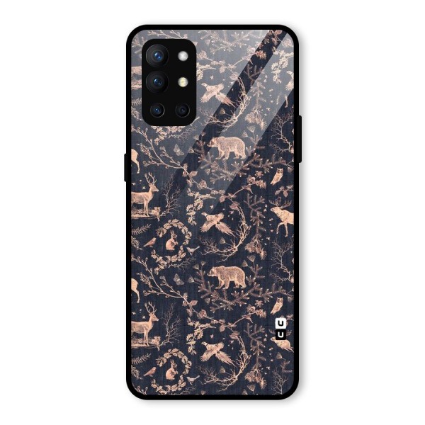 Beautiful Animal Design Glass Back Case for OnePlus 9R