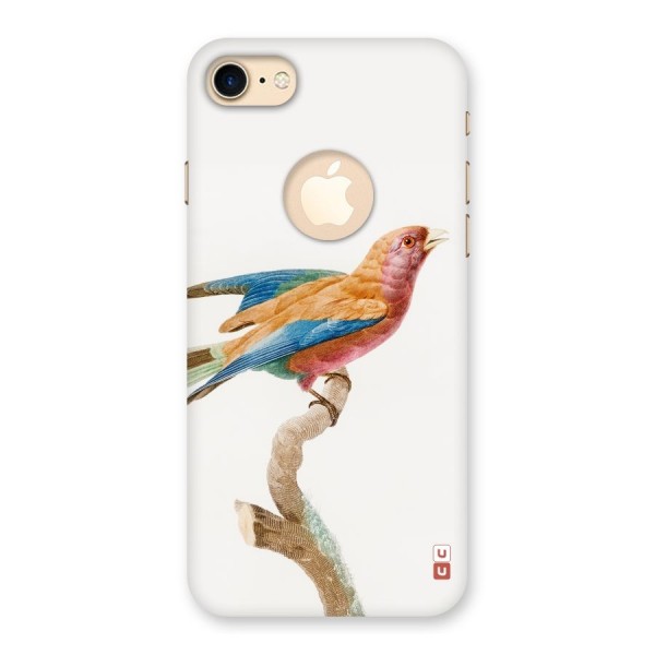 Beautiful Bird Back Case for iPhone 8 Logo Cut