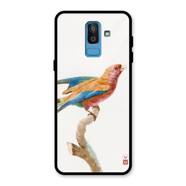 Beautiful Bird Glass Back Case for Galaxy J8