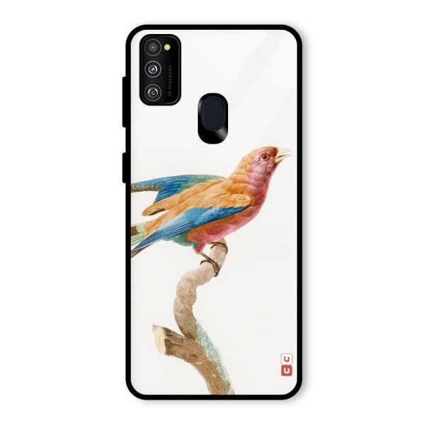 Beautiful Bird Glass Back Case for Galaxy M21