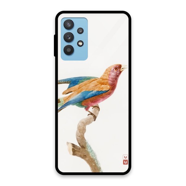 Beautiful Bird Glass Back Case for Galaxy M32 5G