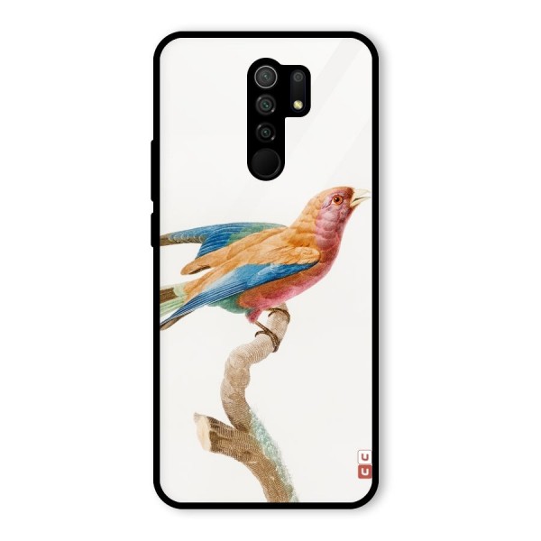 Beautiful Bird Glass Back Case for Redmi 9 Prime